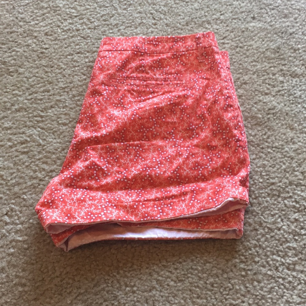 Coral shorts